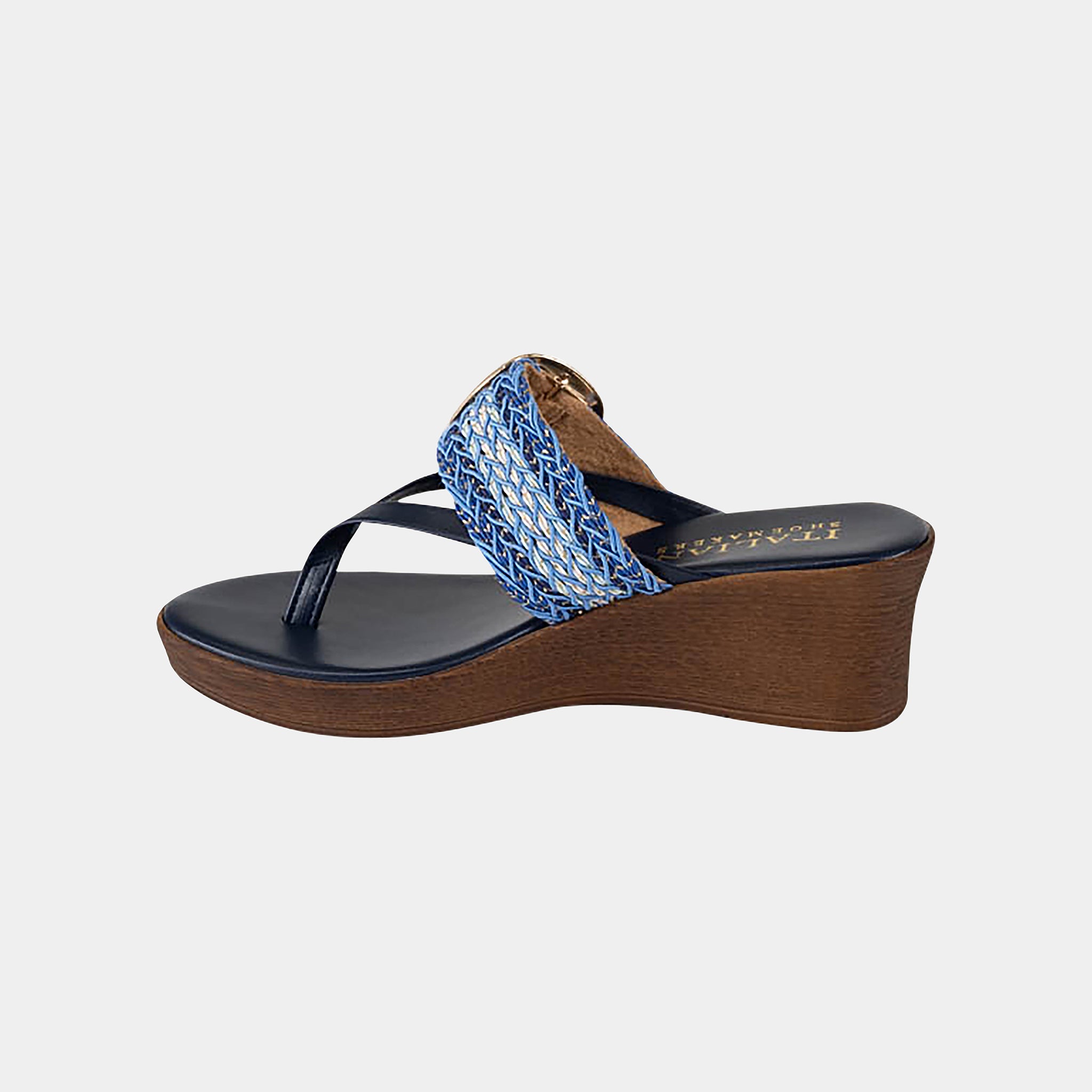 Gissel Wedge Thong Sandal