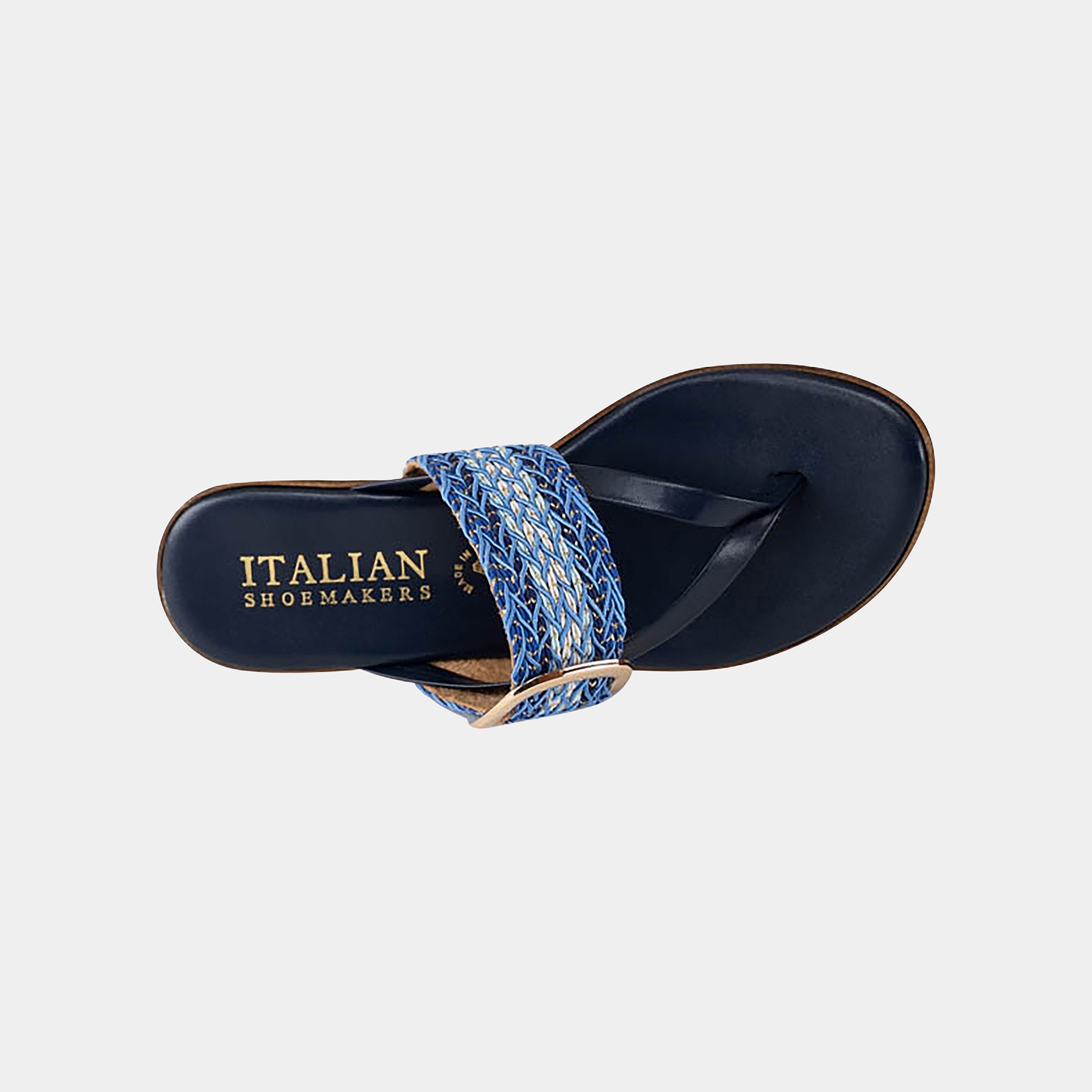 Gissel Wedge Thong Sandal