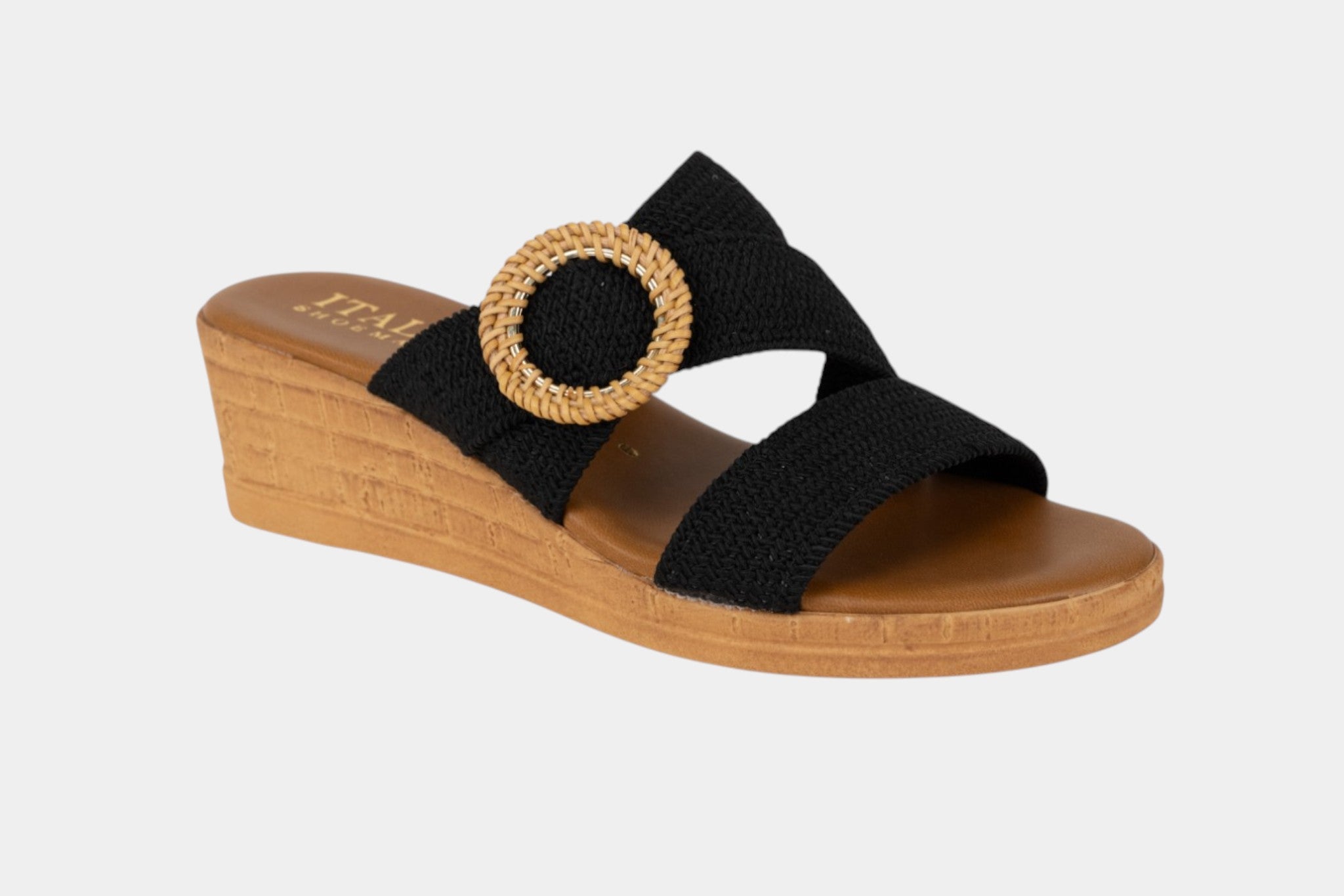 Sibyl Wedges Elastic Sandal