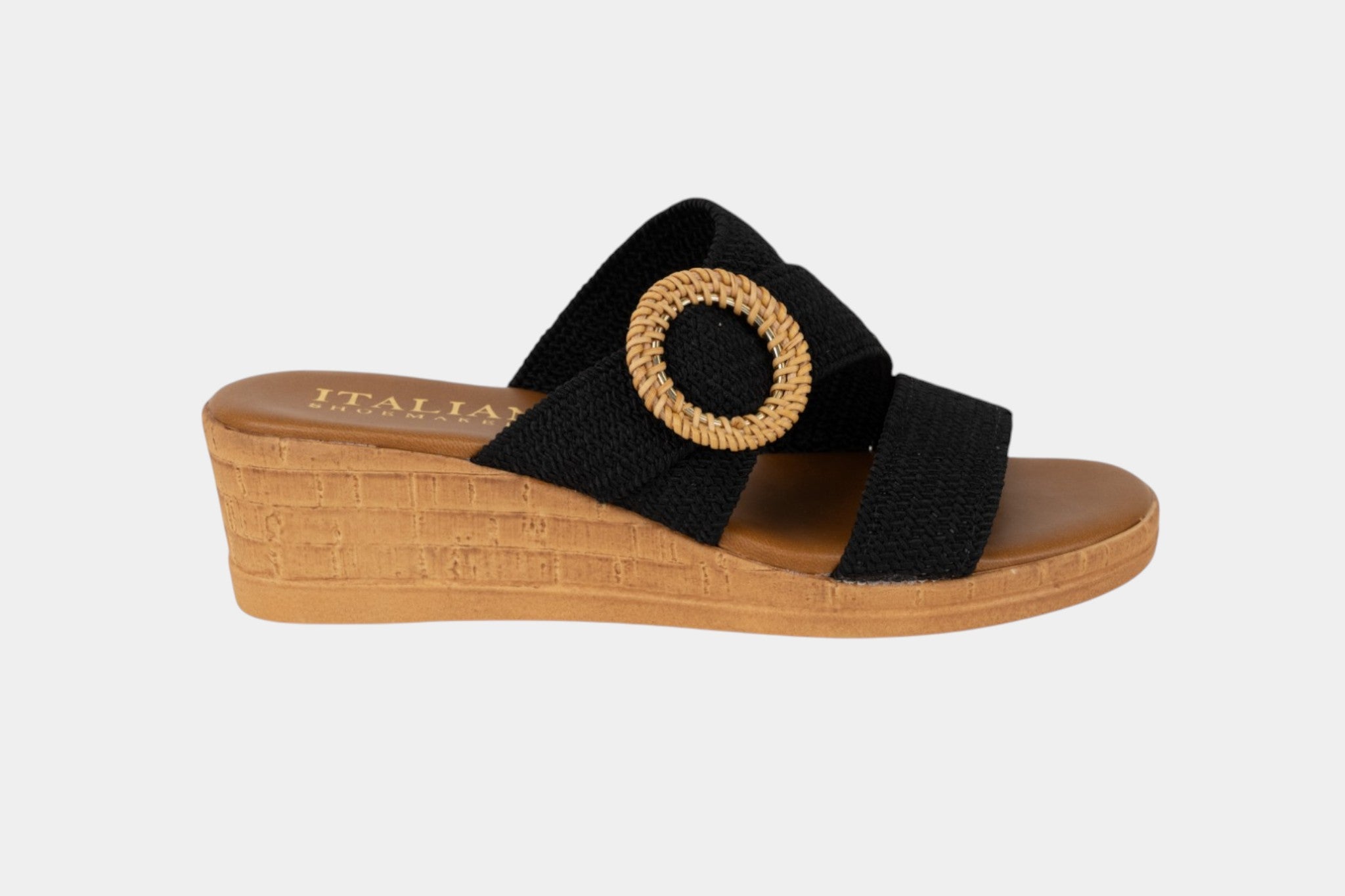 Sibyl Wedges Elastic Sandal