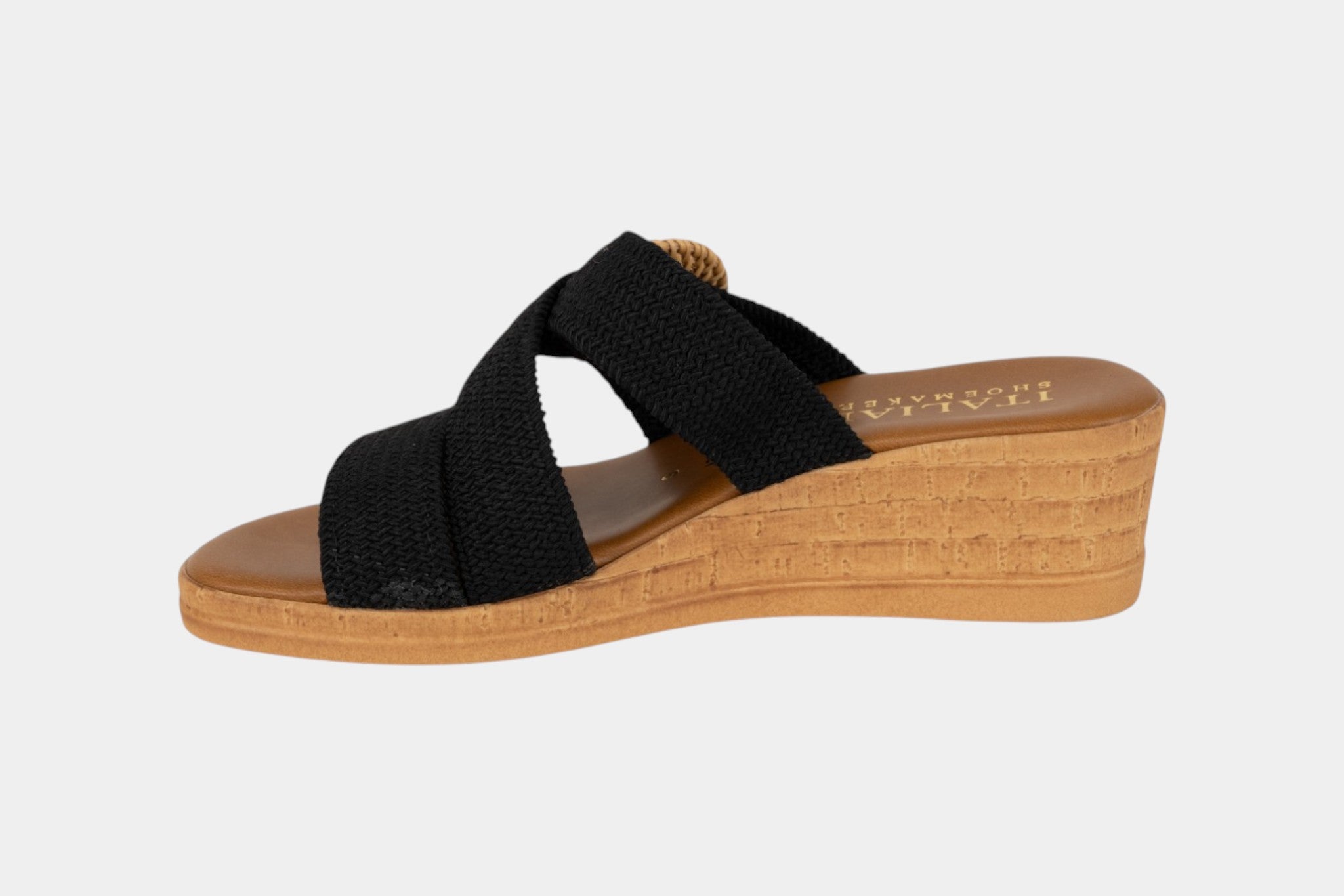 Sibyl Wedges Elastic Sandal
