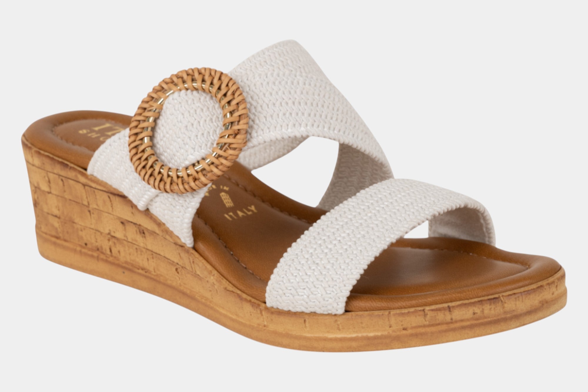 Sibyl Wedges Elastic Sandal