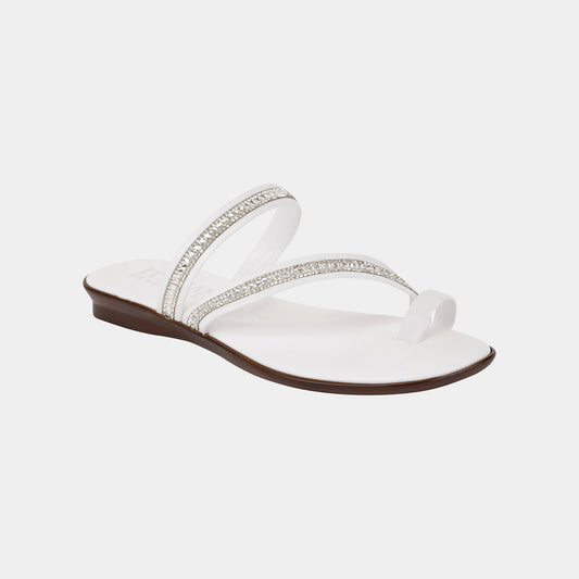 Velvette Toe Ring Sandals