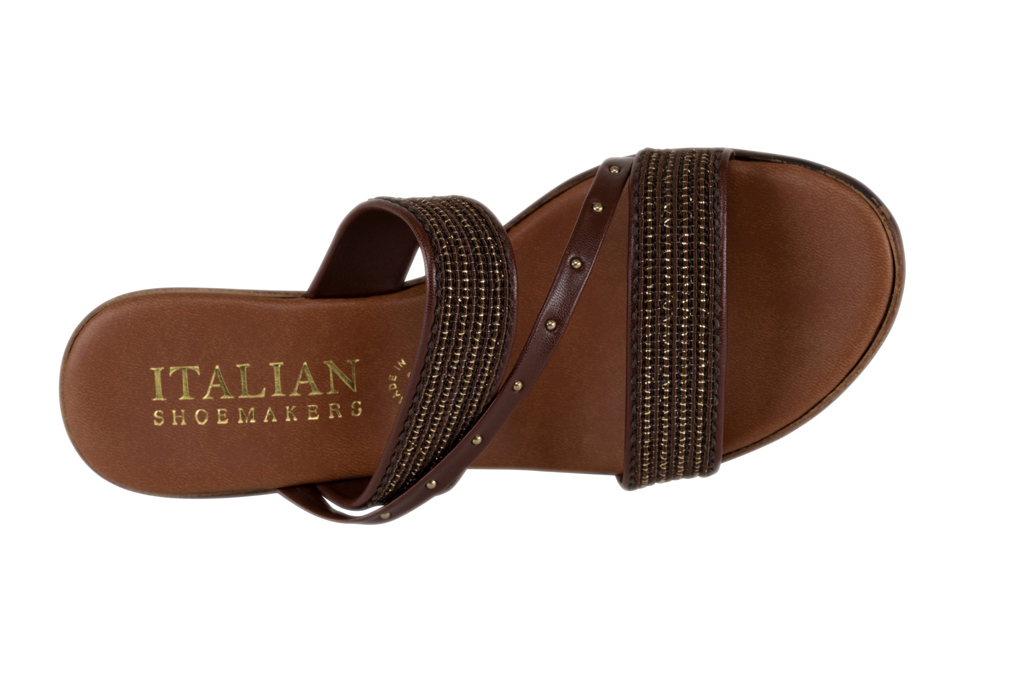 Italian Shoemakers Marcia Elastic Wedge Sandal for Women