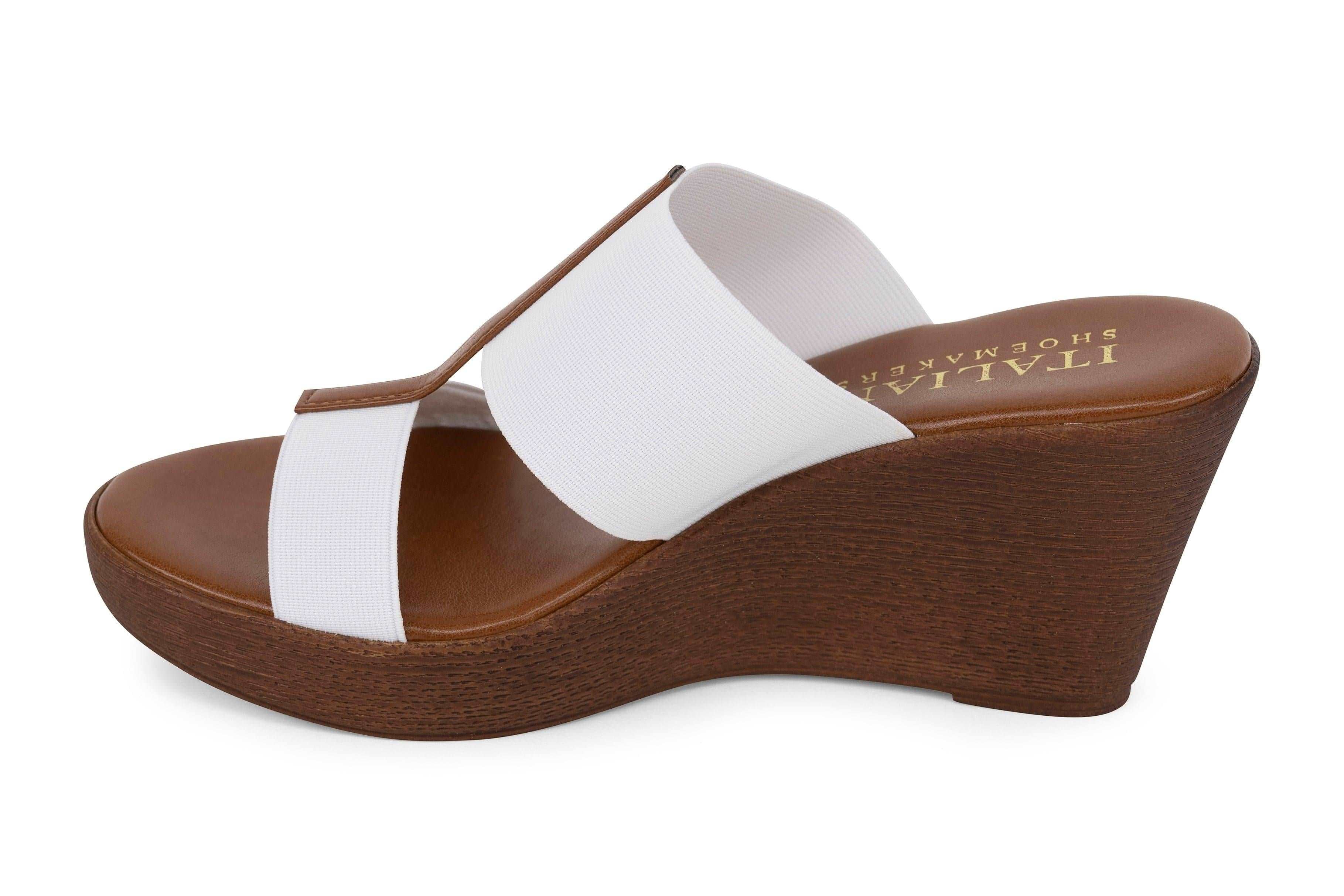 Italian Shoemakers Women's Daizy H Strap Wedge Sandal