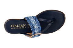 Gissel Wedge Thong Sandal