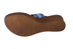 Gissel Wedge Thong Sandal