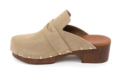 Bianca - Italian Clog Leather - Italian Shoemakers