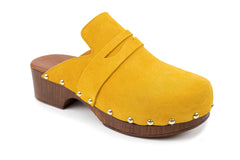 Bianca - Italian Clog Leather - Italian Shoemakers