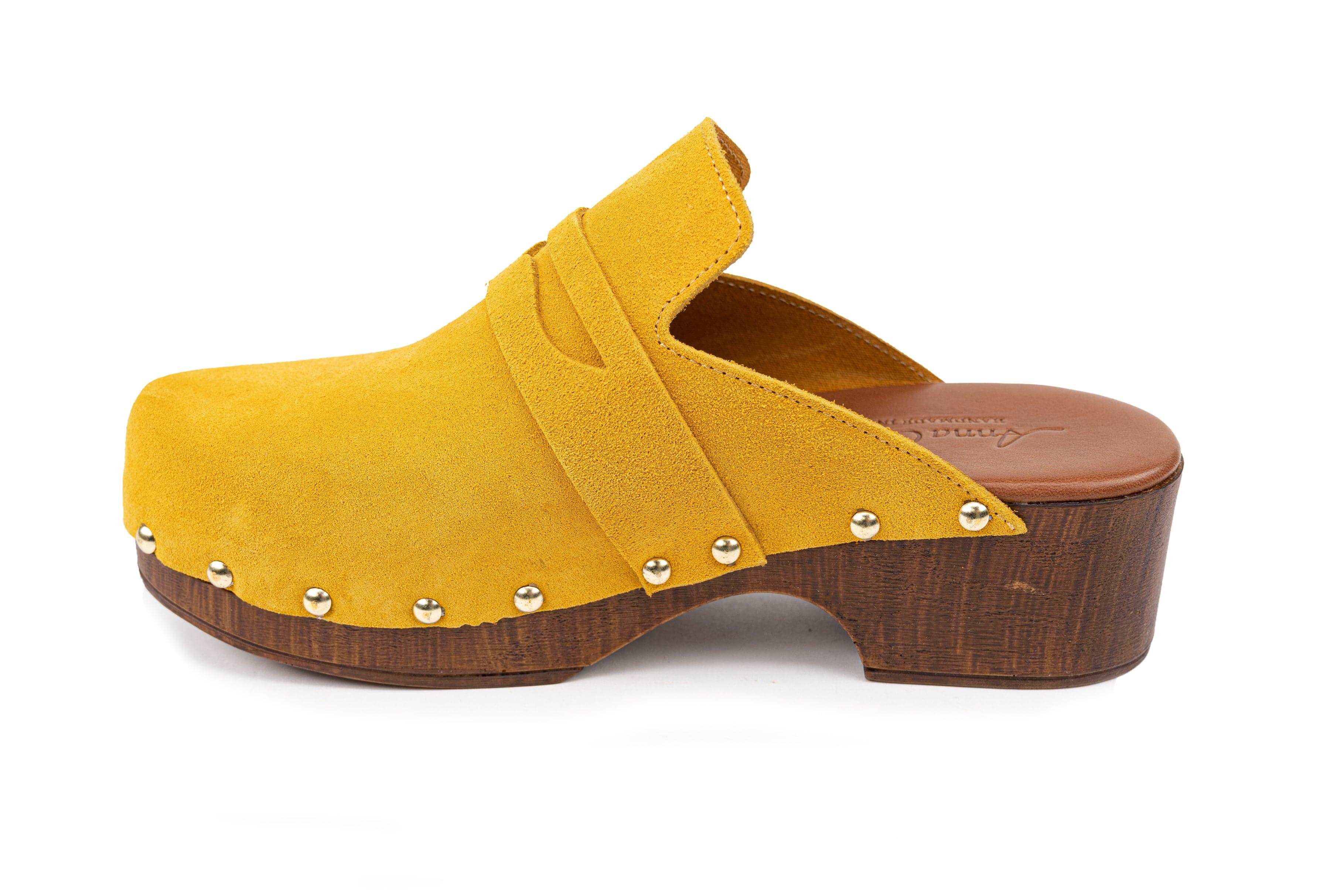 Bianca - Italian Clog Leather - Italian Shoemakers