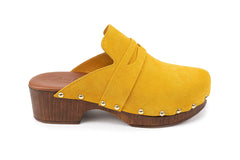 Bianca - Italian Clog Leather - Italian Shoemakers