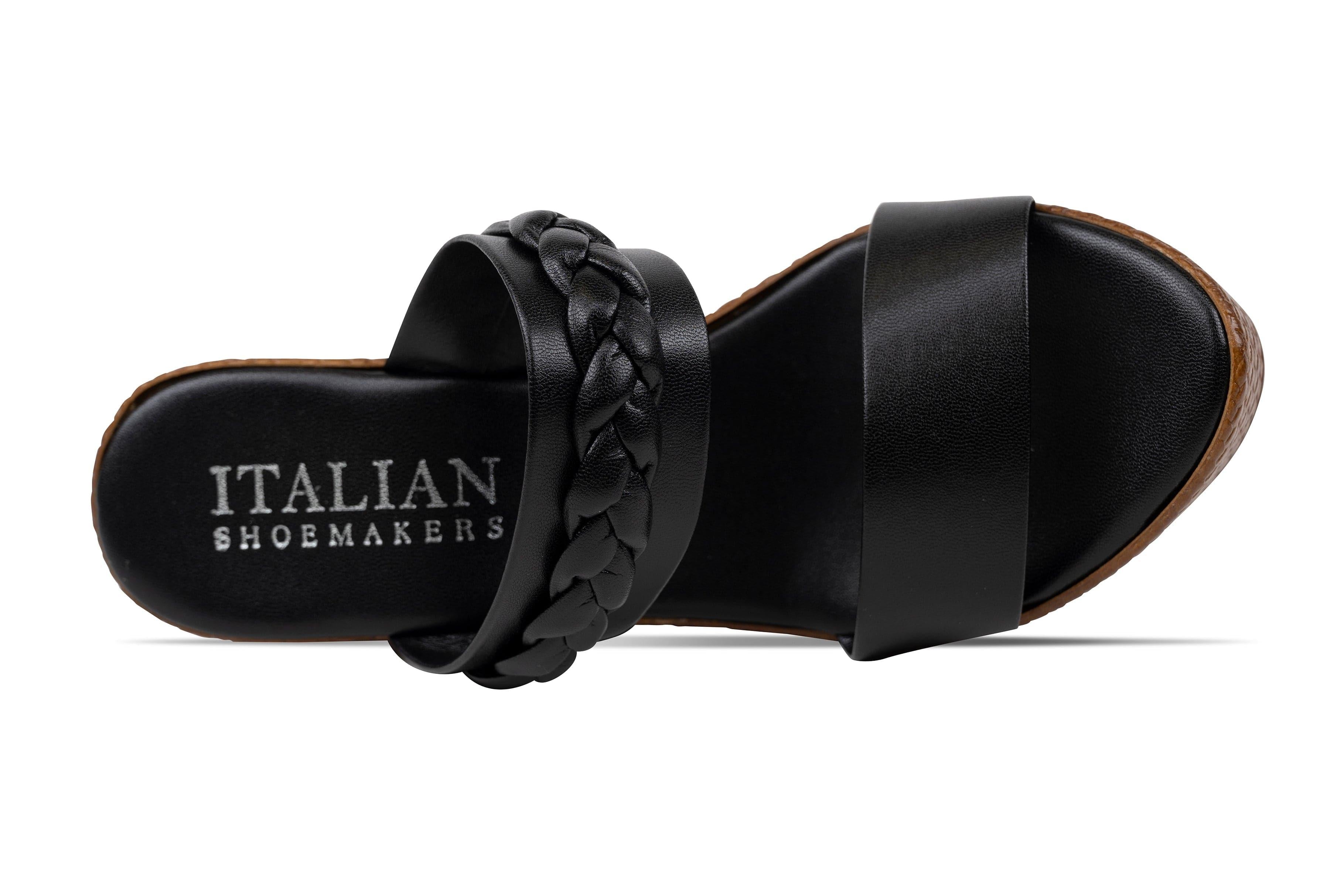 Italian shoemakers sales elly wedge sandal