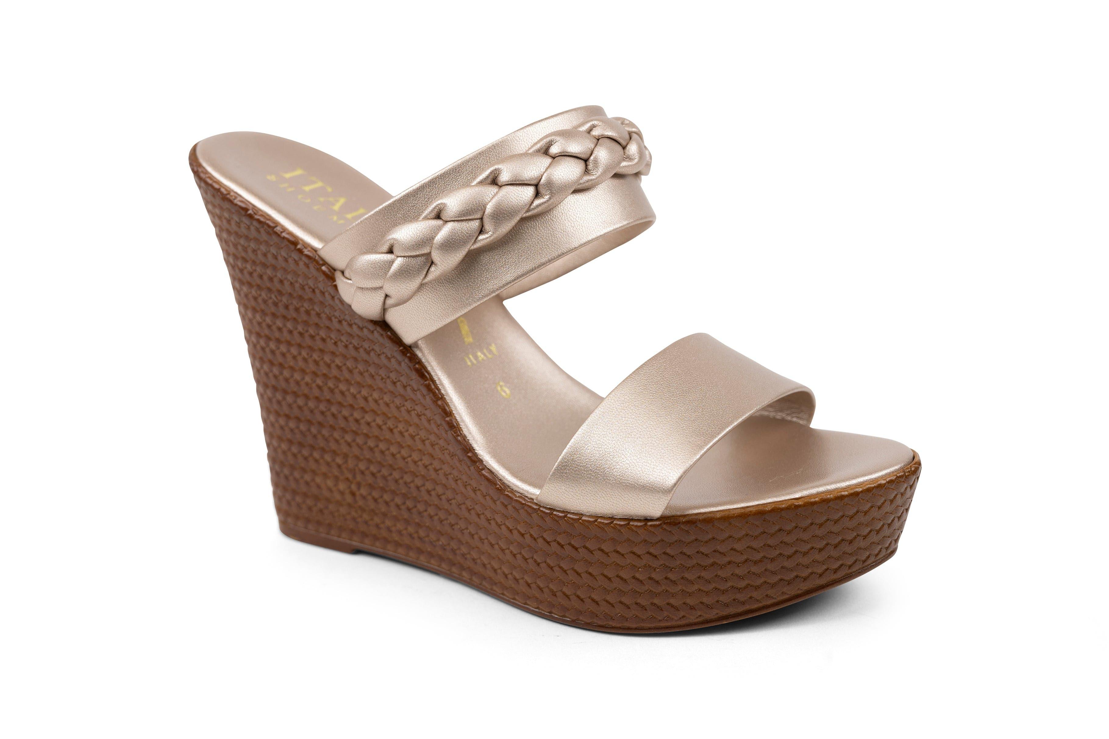Doniela - Wedge Sandal - Italian Shoemakers
