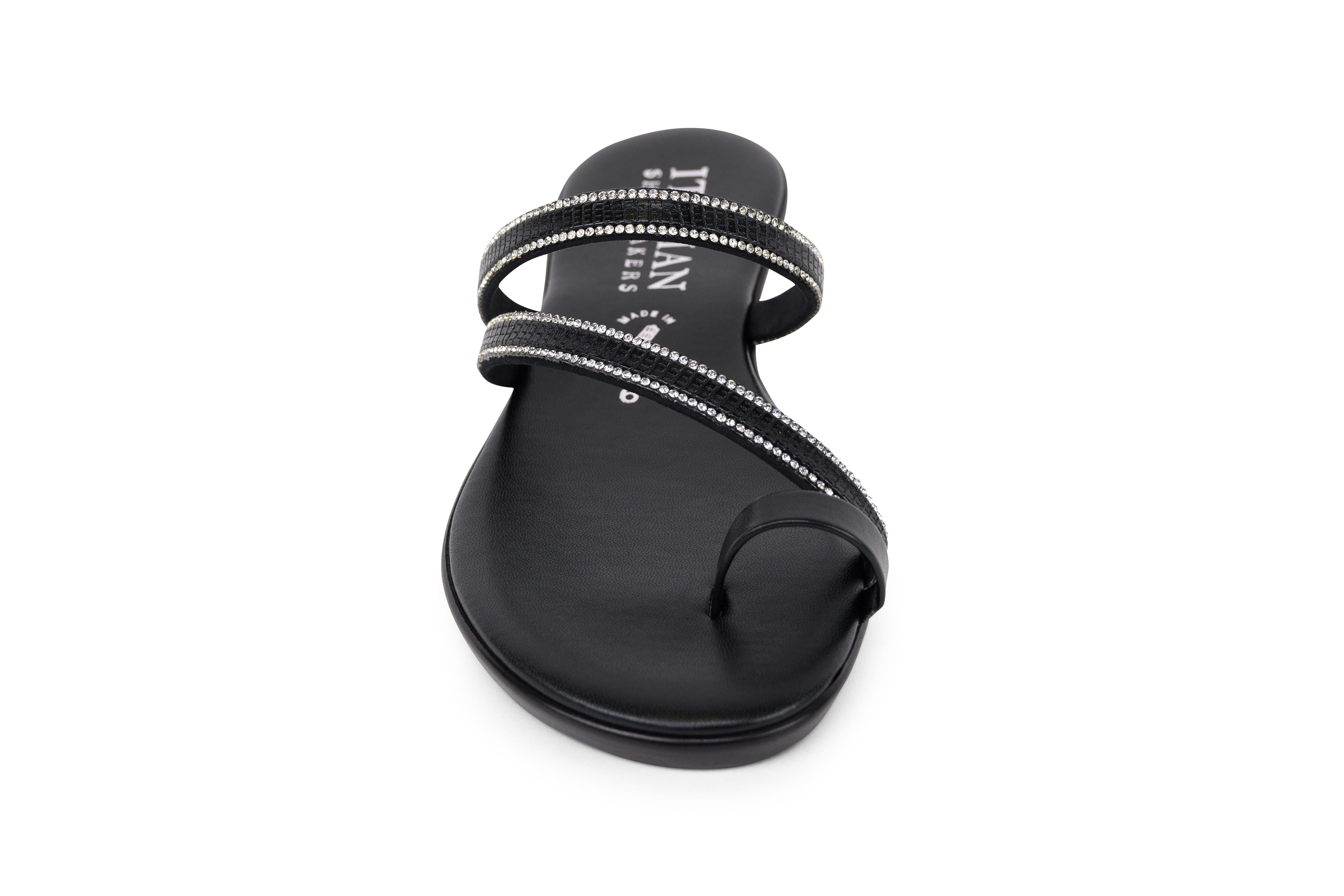 Italian Shoemakers Lali - Asymmetrical Strap Sandal 