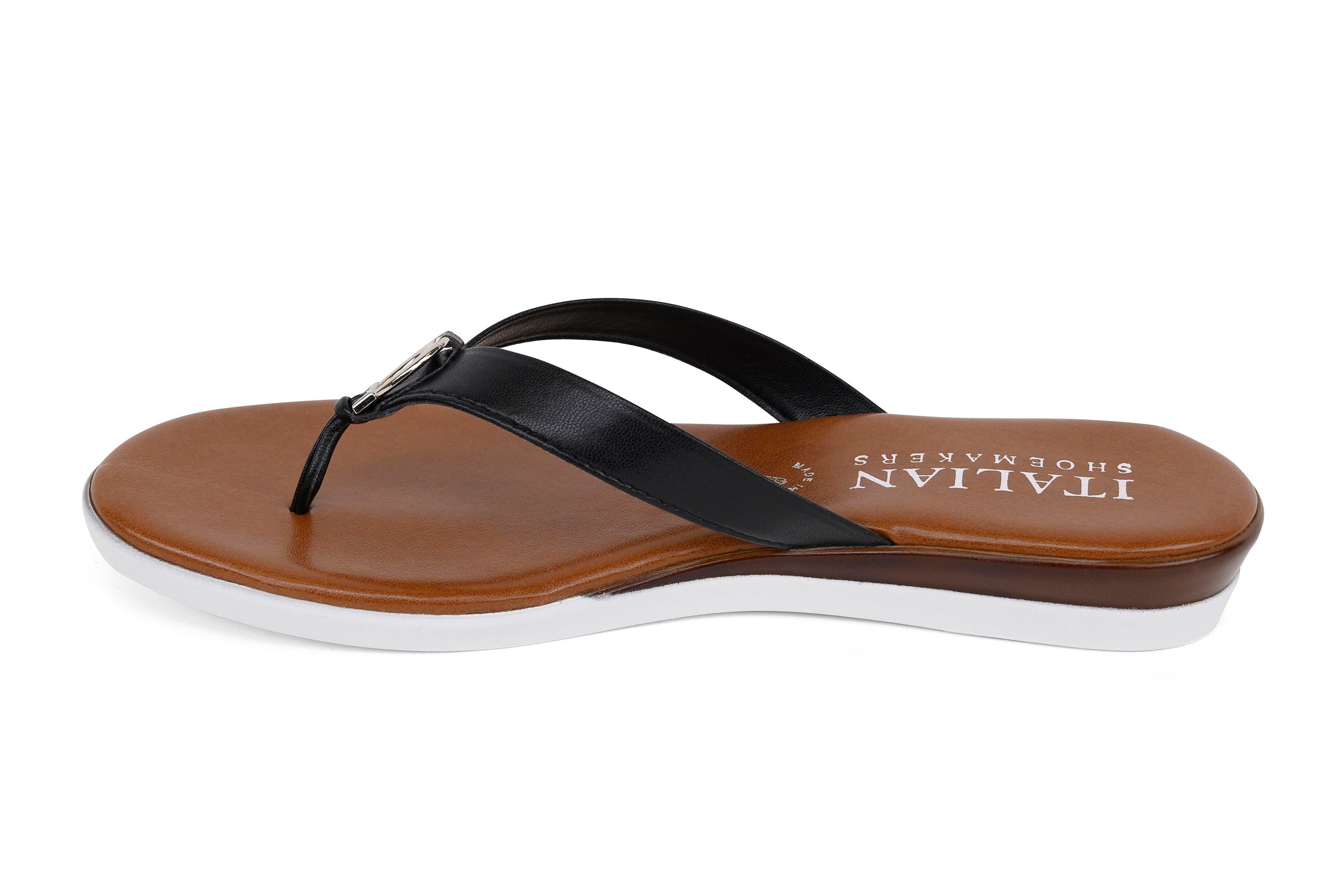 Italian shoemakers flip flops top
