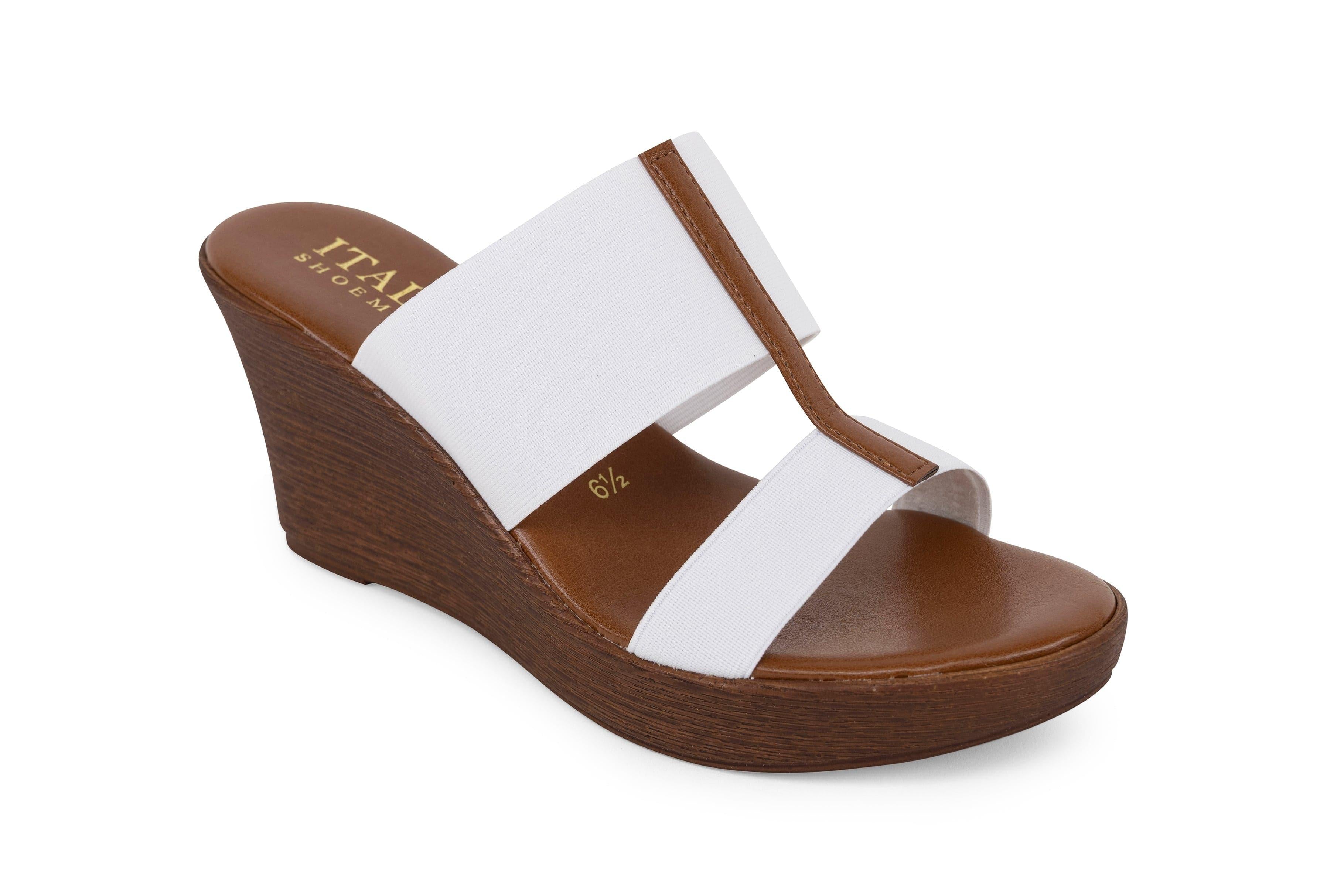 Italian Shoemakers Women's Daizy H Strap Wedge Sandal