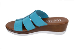 Taelor - Multi Strap Wedge Sandal