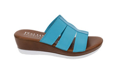 Taelor - Multi Strap Wedge Sandal
