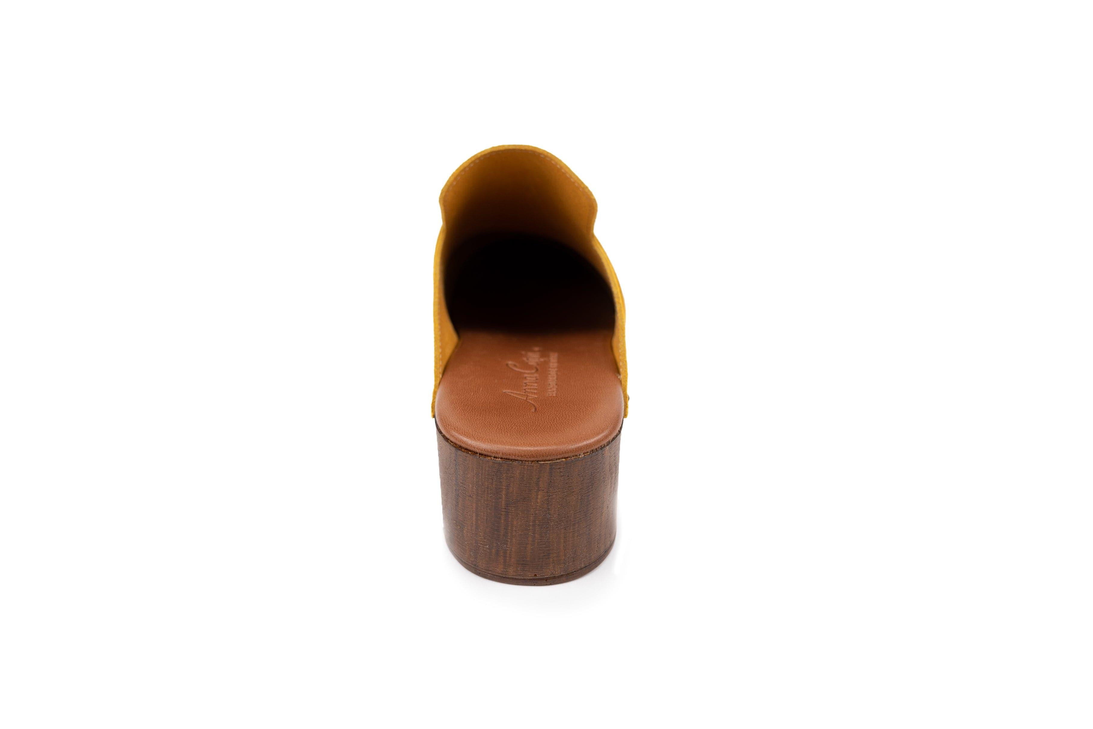 Bianca - Italian Clog Leather - Italian Shoemakers