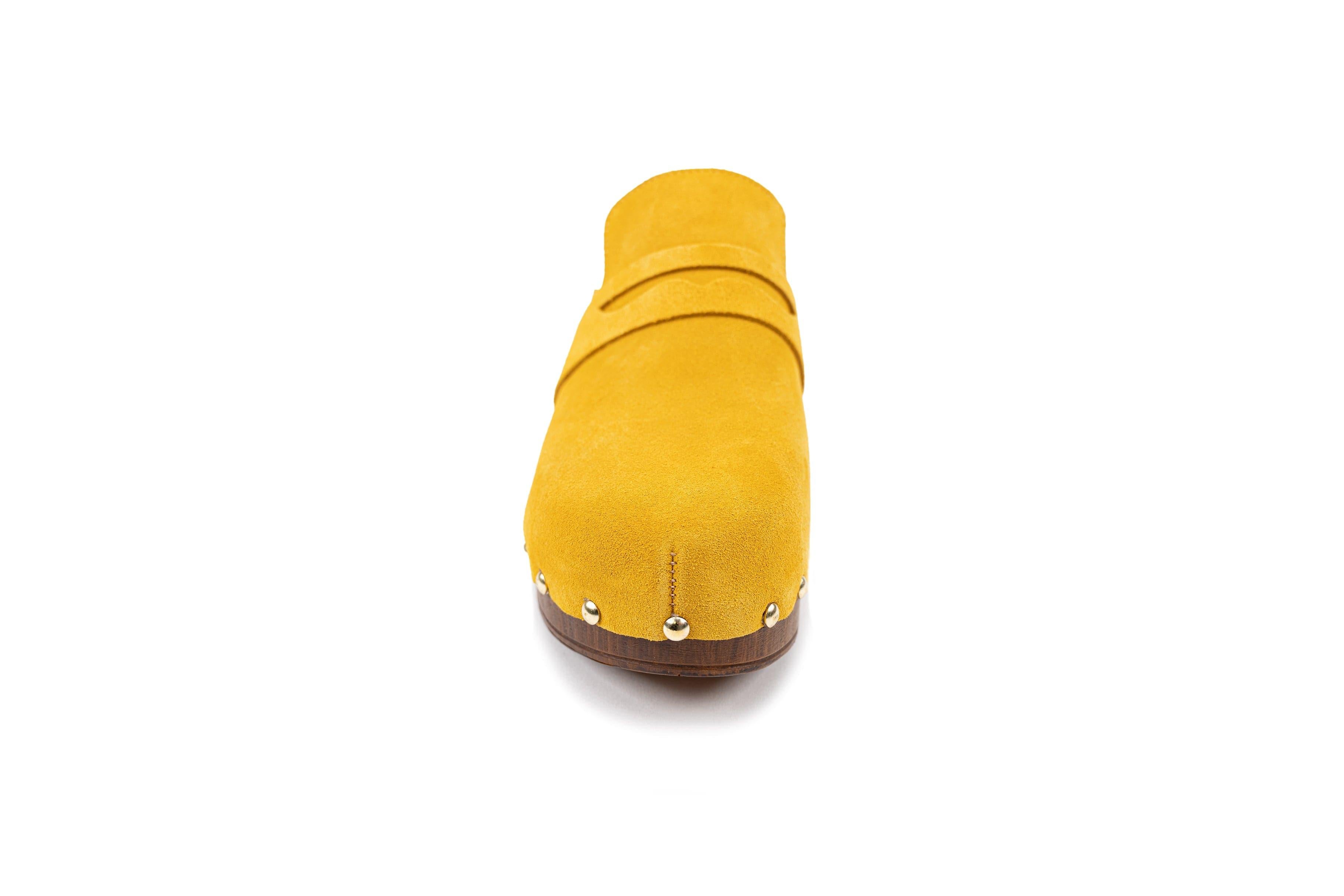 Bianca - Italian Clog Leather - Italian Shoemakers