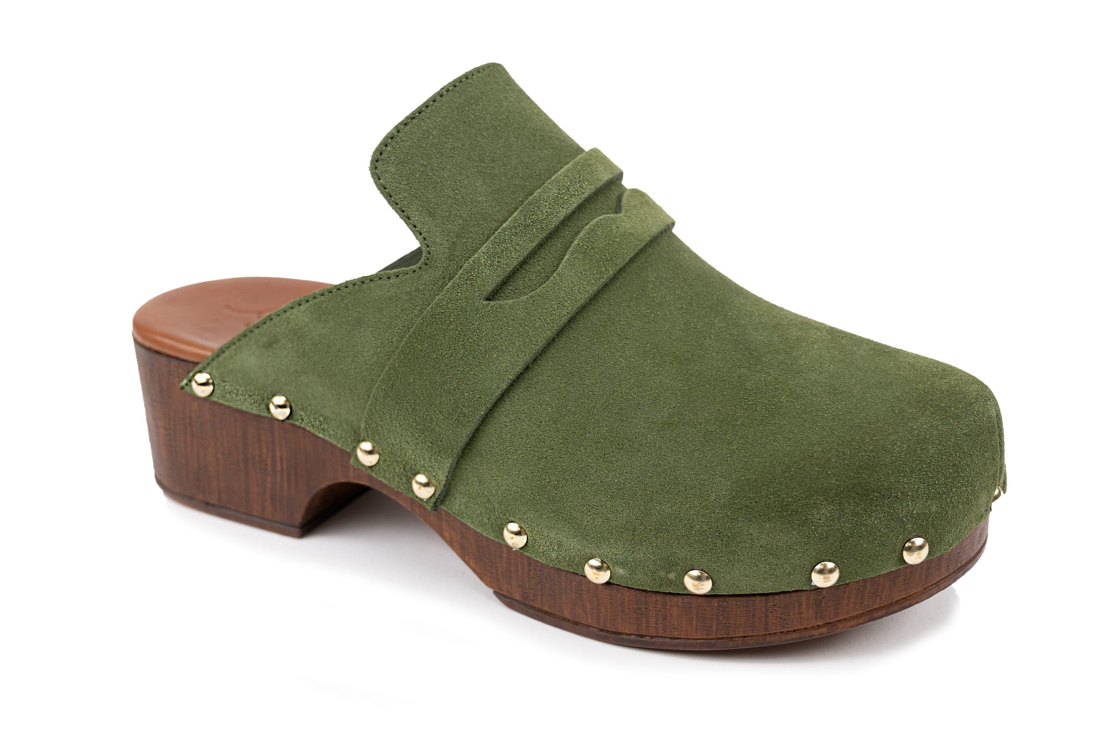 Bianca - Italian Clog Leather - Italian Shoemakers