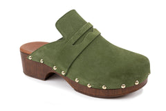 Bianca - Italian Clog Leather - Italian Shoemakers