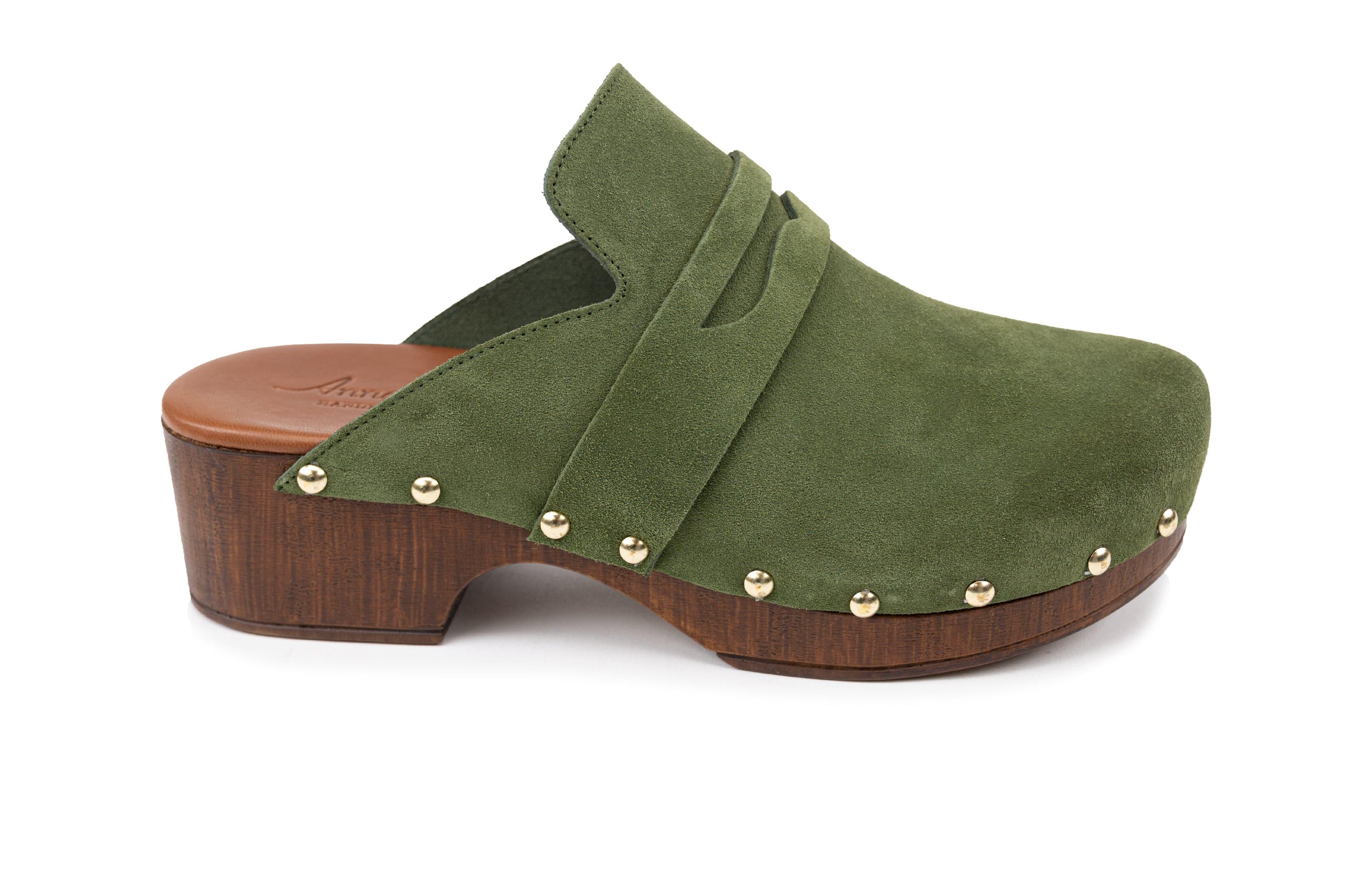 Bianca - Italian Clog Leather - Italian Shoemakers