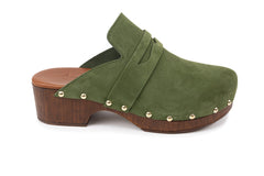 Bianca - Italian Clog Leather - Italian Shoemakers