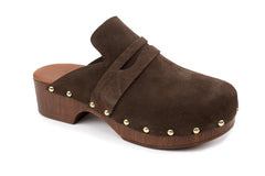 Bianca - Italian Clog Leather - Italian Shoemakers