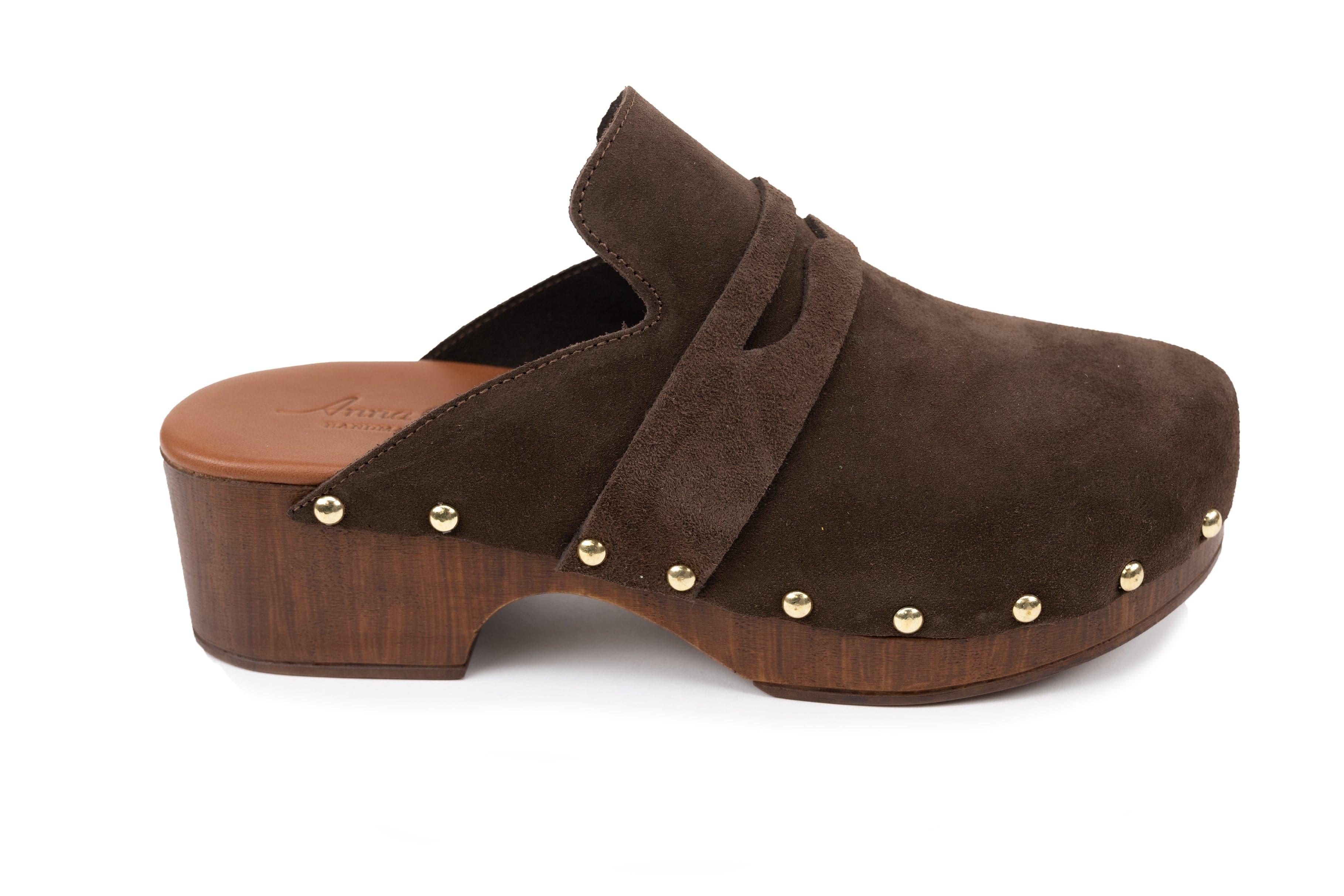 Bianca - Italian Clog Leather - Italian Shoemakers