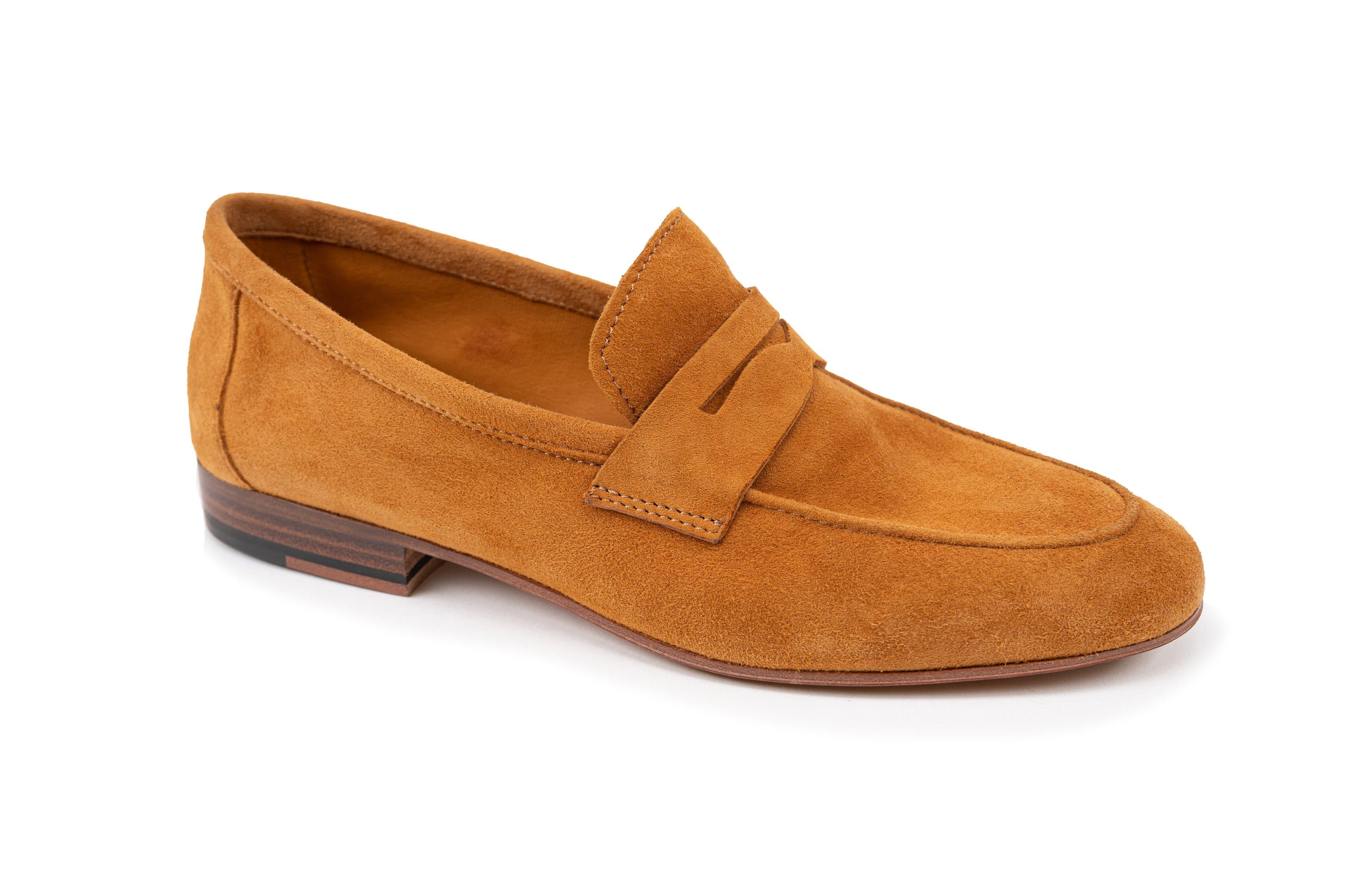 Aurna embellished leather loafers