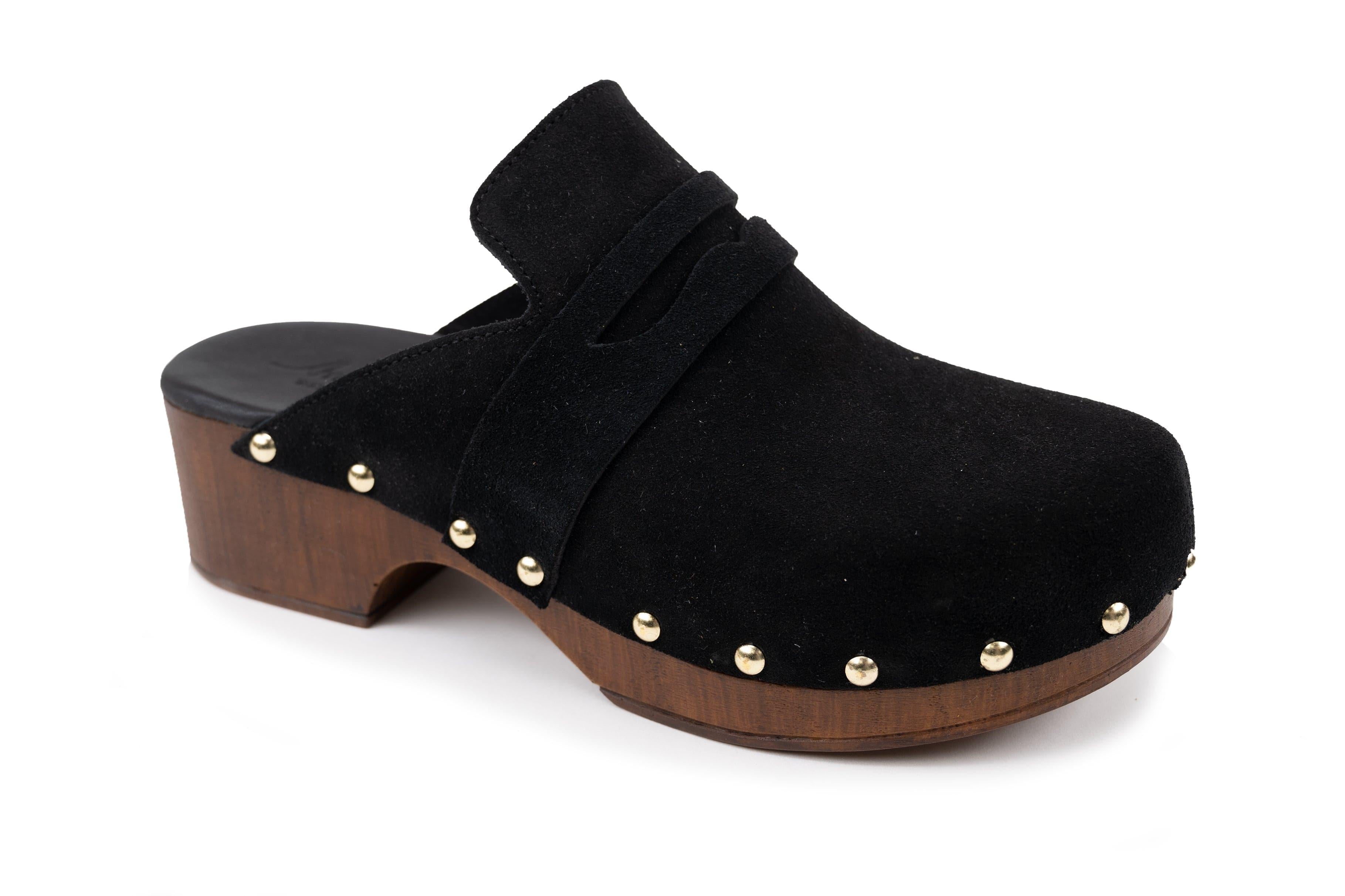Bianca - Italian Clog Leather - Italian Shoemakers