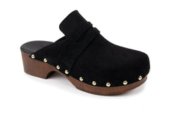 Bianca - Italian Clog Leather - Italian Shoemakers